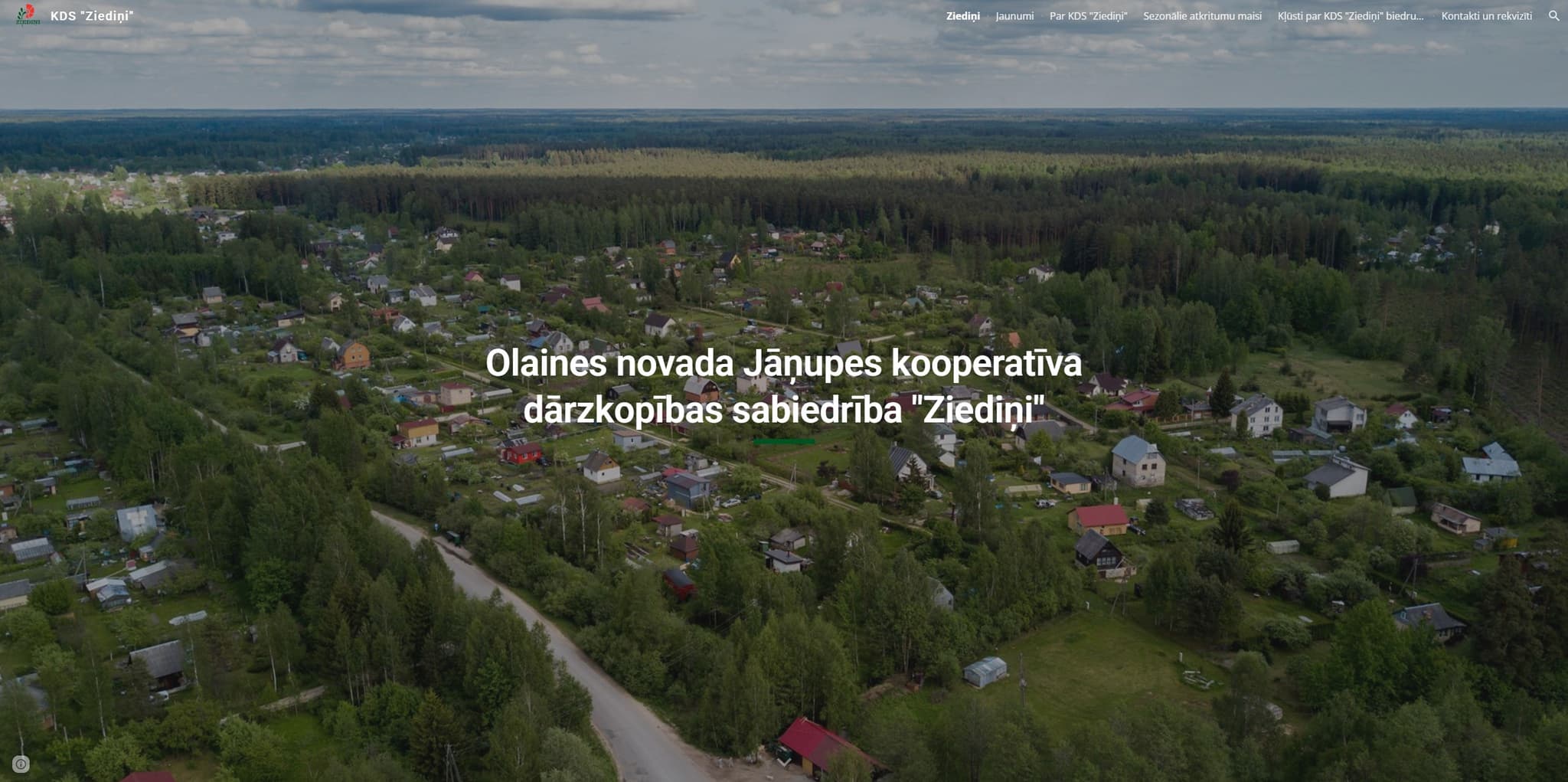 Website for a gardening cooperative - Image 1