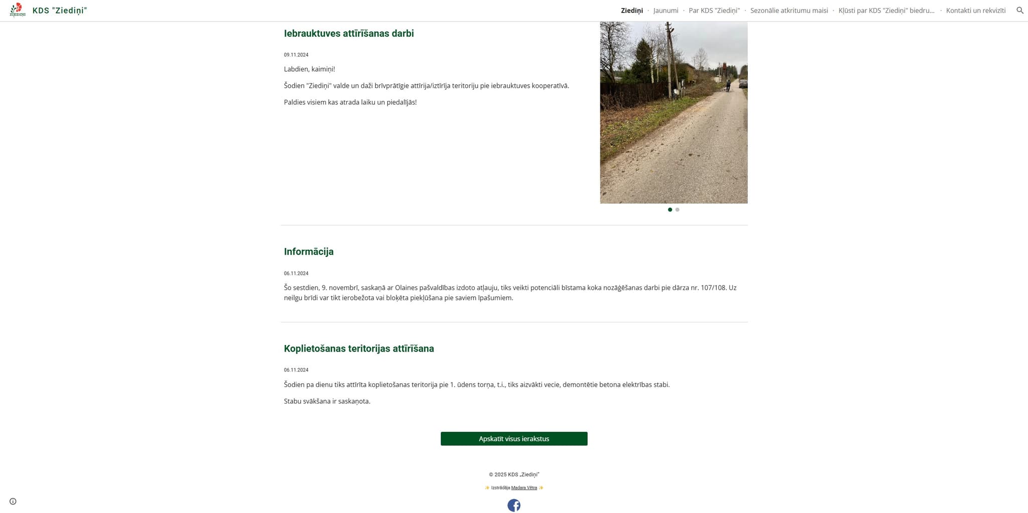 Website for a gardening cooperative - Image 3