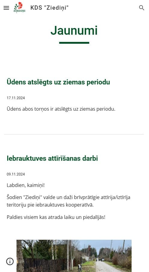 Website for a gardening cooperative - Image 6